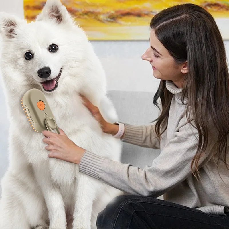 Escova Removedora de Pelos PetSteam - Amor PetShop