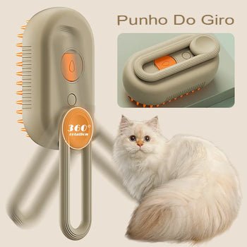 Escova Removedora de Pelos PetSteam - Amor PetShop