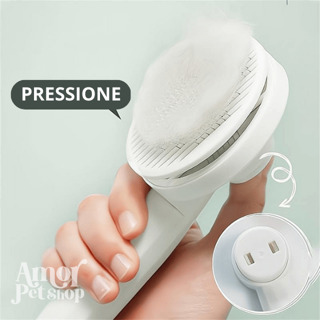 Escova SuperBrush Massageador e Removedora de Pelos para Cães e Gatos - Amor PetShop