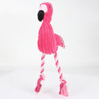 Flamingo Amigo Brinquedo Mastigável Anti Stress para Cães [Pague 1 leve 2] - Amor PetShop