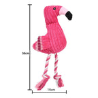 Flamingo Amigo Brinquedo Mastigável Anti Stress para Cães [Pague 1 leve 2] - Amor PetShop