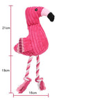 Flamingo Amigo Brinquedo Mastigável Anti Stress para Cães [Pague 1 leve 2] - Amor PetShop