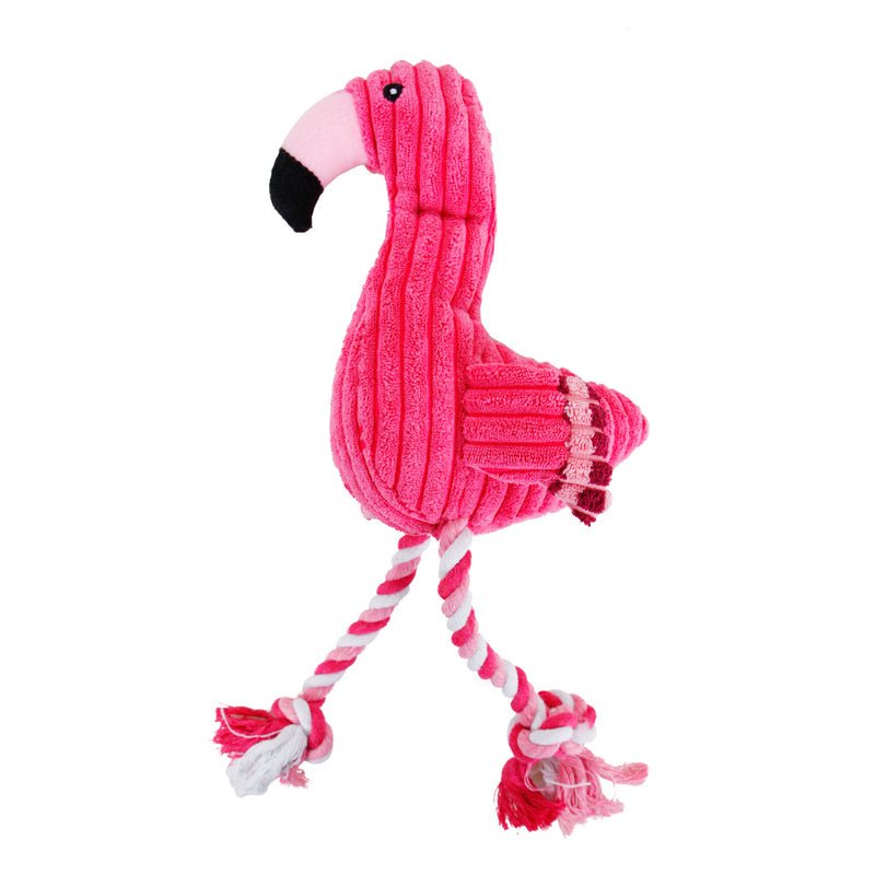 Flamingo Amigo Brinquedo Mastigável Anti Stress para Cães [Pague 1 leve 2] - Amor PetShop