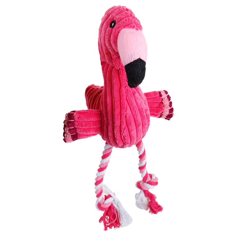 Flamingo Amigo Brinquedo Mastigável Anti Stress para Cães [Pague 1 leve 2] - Amor PetShop