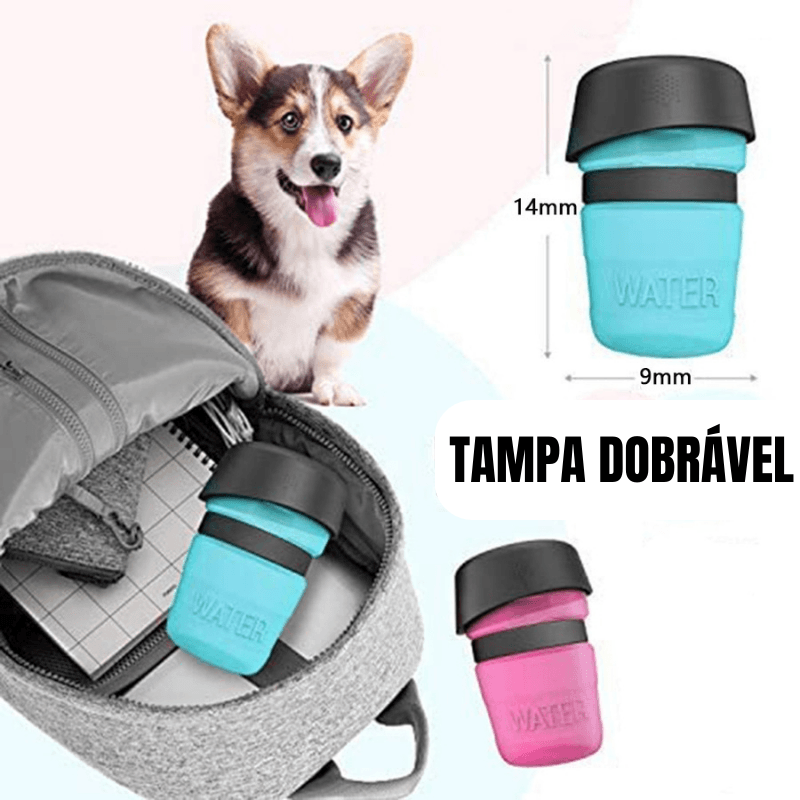 Garrafa de água portátil para cães WaterUp - Amor PetShop