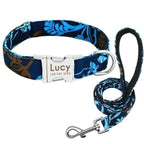 Guia e Coleira Happy - com Plaquinha Personalizada - Amor PetShop
