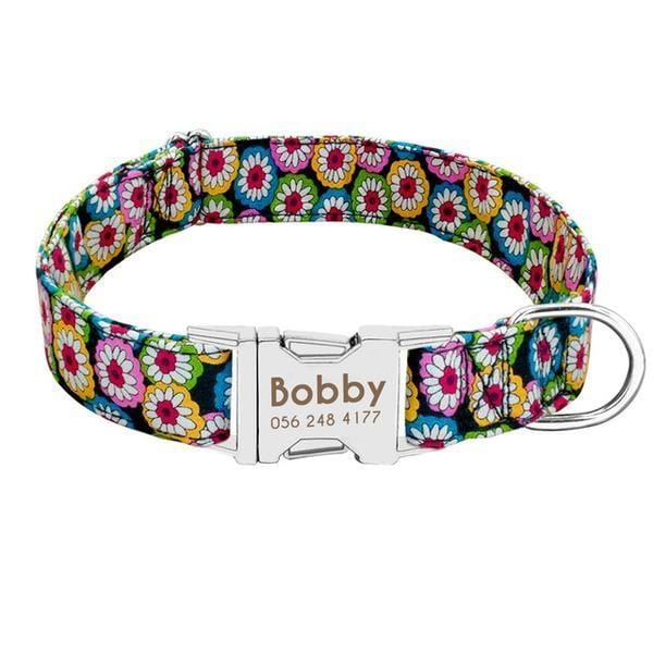 Guia e Coleira Happy - com Plaquinha Personalizada - Amor PetShop