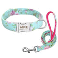 Guia e Coleira Happy - com Plaquinha Personalizada - Amor PetShop