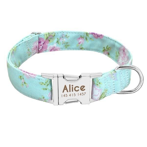 Guia e Coleira Happy - com Plaquinha Personalizada - Amor PetShop