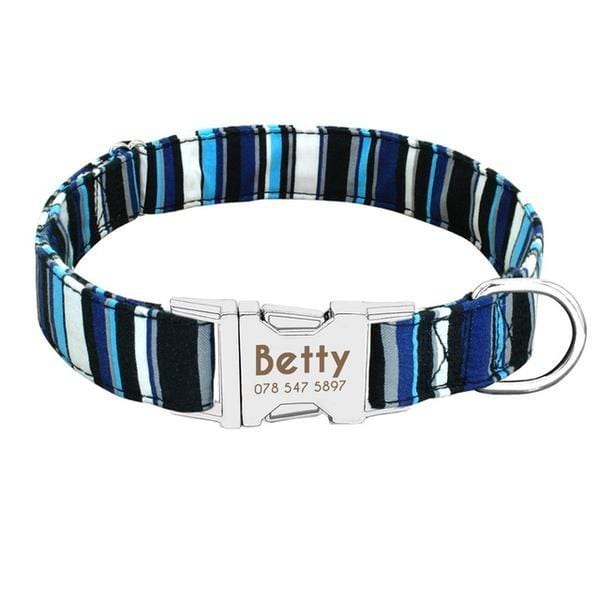 Guia e Coleira Happy - com Plaquinha Personalizada - Amor PetShop