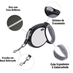 Guia Retrátil Emborrachada Premium | Easy Ride - Amor PetShop