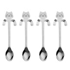 Jogo de Colheres Kitty - com 4 peças! - Amor PetShop
