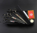 Kit de Tesoura de Tosa PD 7" Profissional - Amor PetShop