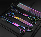 Kit de Tesoura de Tosa PD 8" Profissional - Amor PetShop