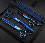 Kit de Tesoura de Tosa PD 8" Profissional - Amor PetShop