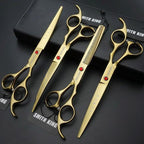 Kit de Tesouras de Tosa Profissional SK 7" - Amor PetShop