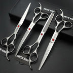 Kit de Tesouras de Tosa Profissional SK 7" - Amor PetShop