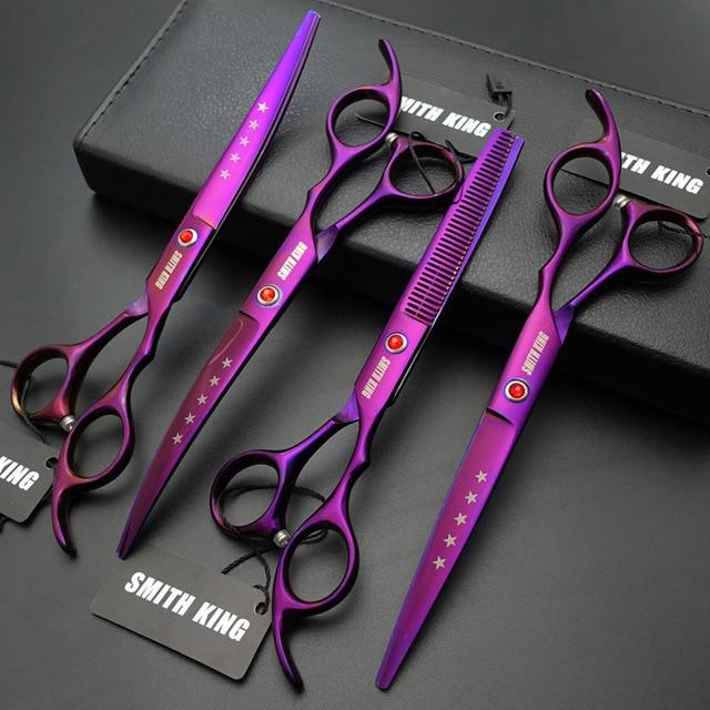 Kit de Tesouras de Tosa Profissional SK 7" - Amor PetShop