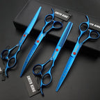 Kit de Tesouras de Tosa Profissional SK 7" - Amor PetShop