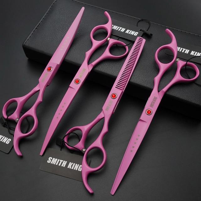 Kit de Tesouras de Tosa Profissional SK 7" - Amor PetShop