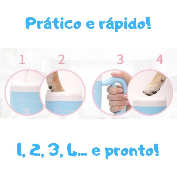 Limpador de Patas - Super Limpo - Amor PetShop
