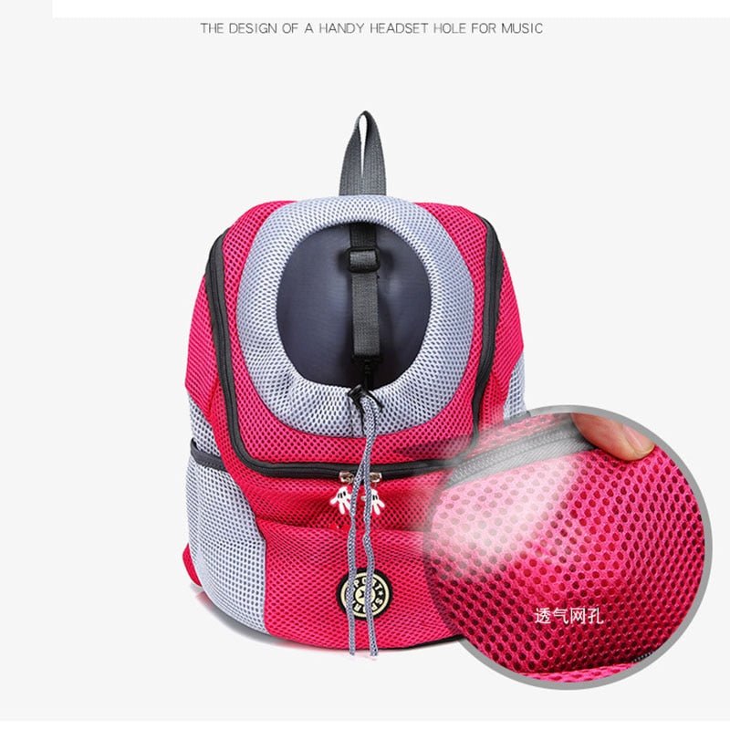 Mochila PET CONFORTO para cachorro e gato - Amor PetShop