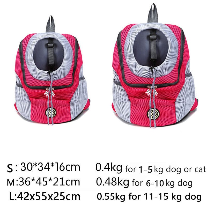 Mochila PET CONFORTO para cachorro e gato - Amor PetShop