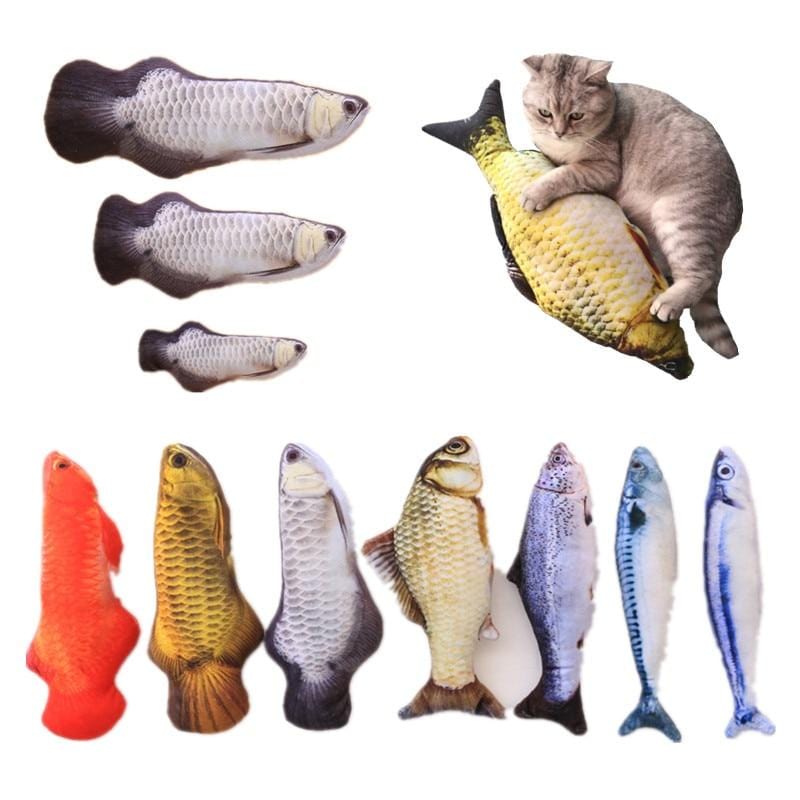 Peixe com Catnip para Gatos - Amor PetShop