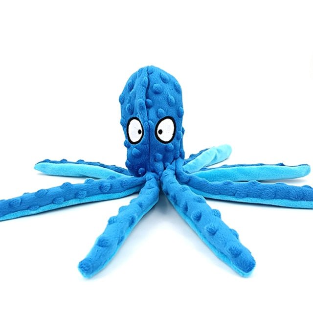 Polvo Amigo Brinquedo Mastigável Anti Stress para Cães - Amor PetShop