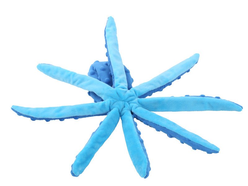 Polvo Amigo Brinquedo Mastigável Anti Stress para Cães - Amor PetShop