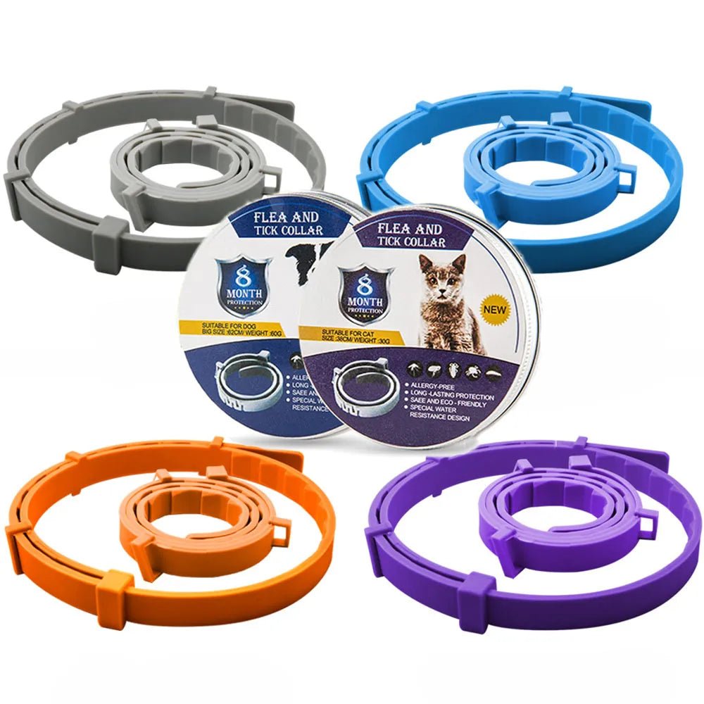 RepelPet - Colar Antipulgas e Carrapatos para Cães e Gatos - Amor PetShop