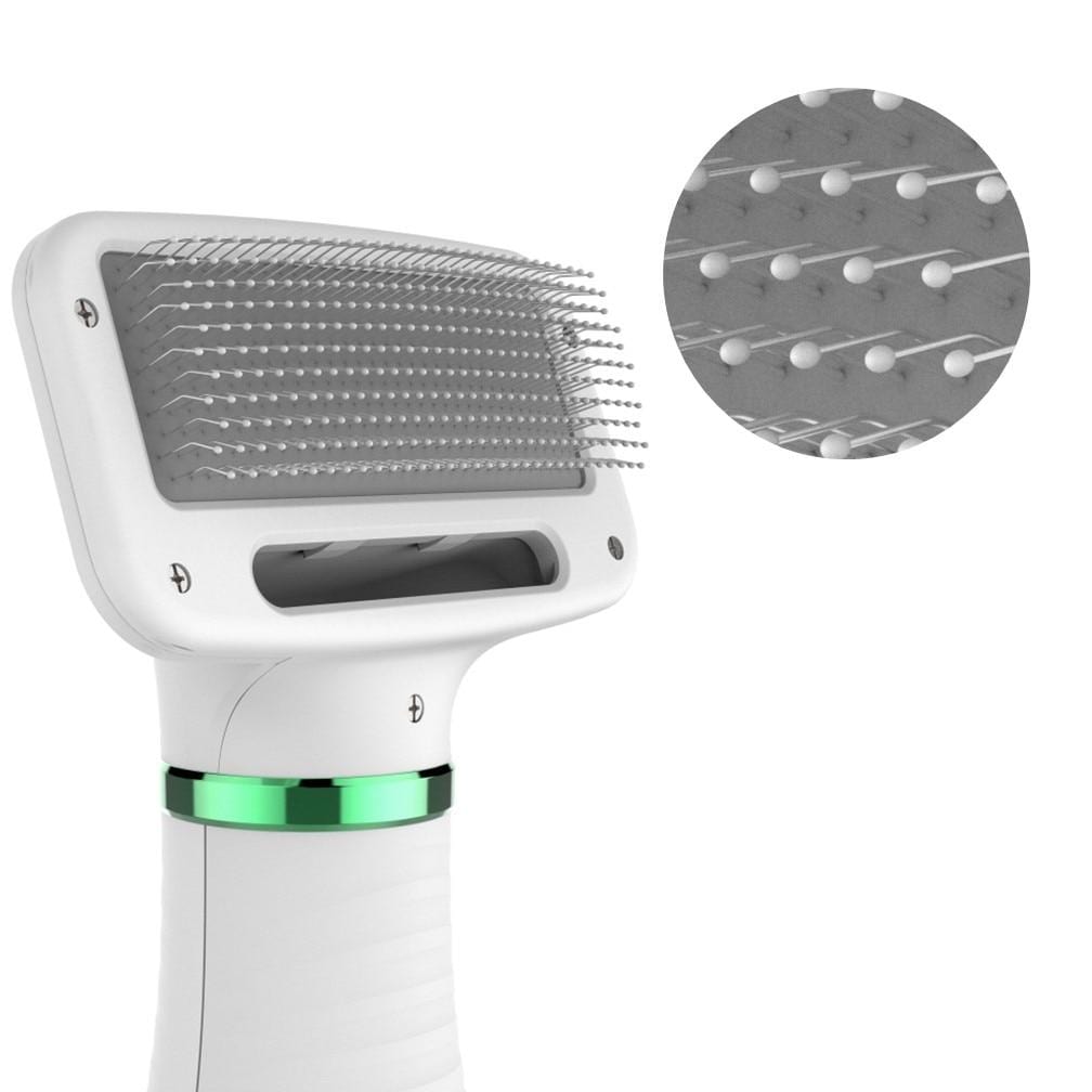 Secador Pet FLUFFY com Escova 2 em 1 (Tecnologia Alemã) - Amor PetShop
