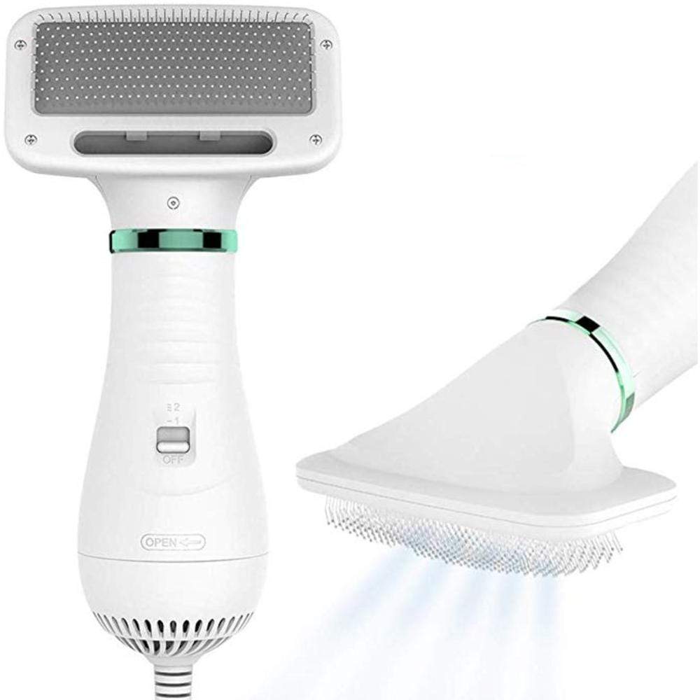 Secador Pet FLUFFY com Escova 2 em 1 (Tecnologia Alemã) - Amor PetShop