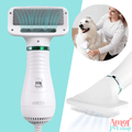 Secador Pet FLUFFY com Escova 2 em 1 (Tecnologia Alemã) - Amor PetShop