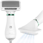 Secador Pet FLUFFY com Escova 2 em 1 (Tecnologia Alemã) - Amor PetShop