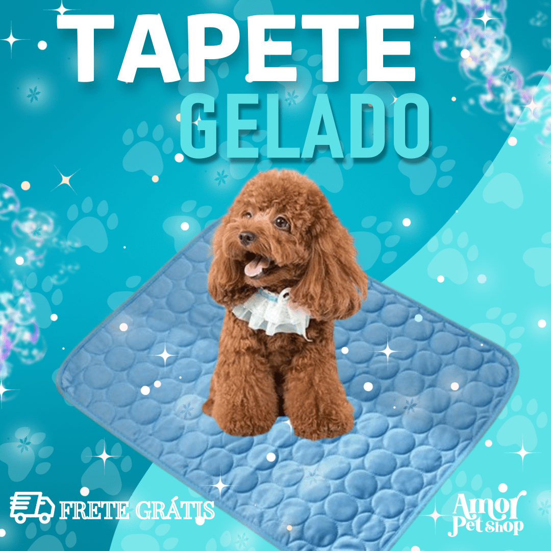 Tapete Gelado Cool Summer Respirável - Amor PetShop