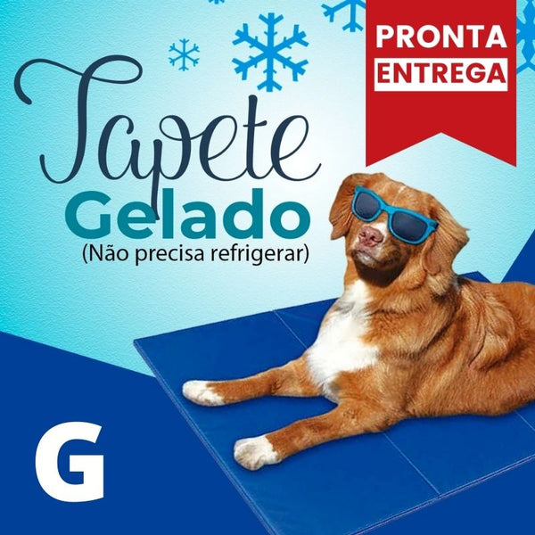 Tapete Gelado para Cães em PVC FreshSummer (G 50x65cm) - Amor PetShop